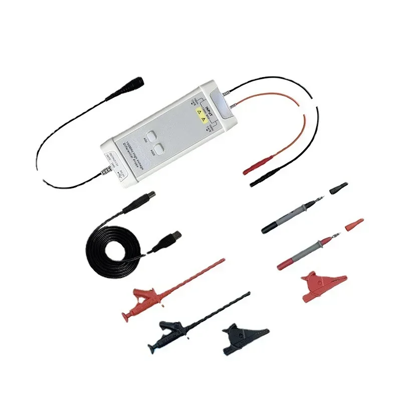 High Voltage Differential Probe 100Mhz 1300V - Neues Oszilloskop 1300V 100MHz Hochspannungs-Differenzialmesskopf-Set 3,5ns