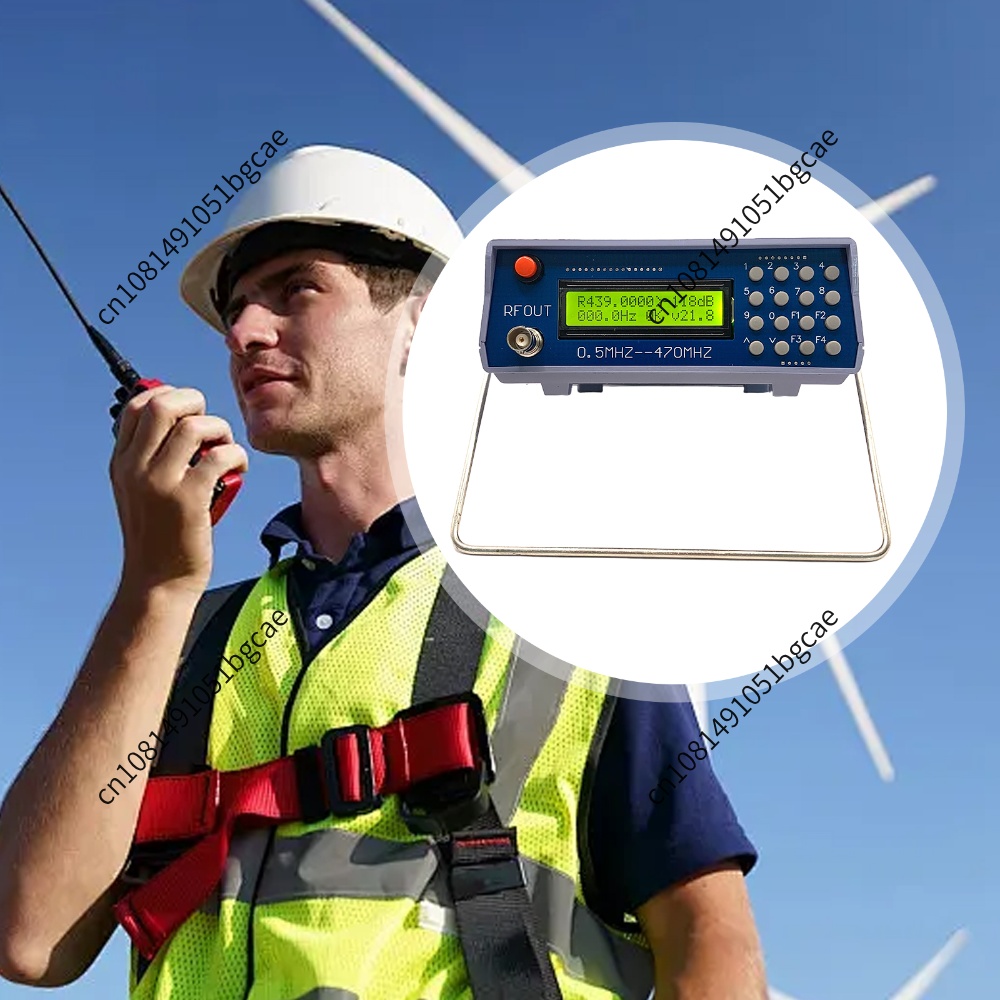 Rf Signal Generator 0.5Mhz To 470Mhz - 0,5MHz-470MHz RF-Signalgenerator mit CTCSS-Funktion Frequenzsignalquelle Signalgenerator