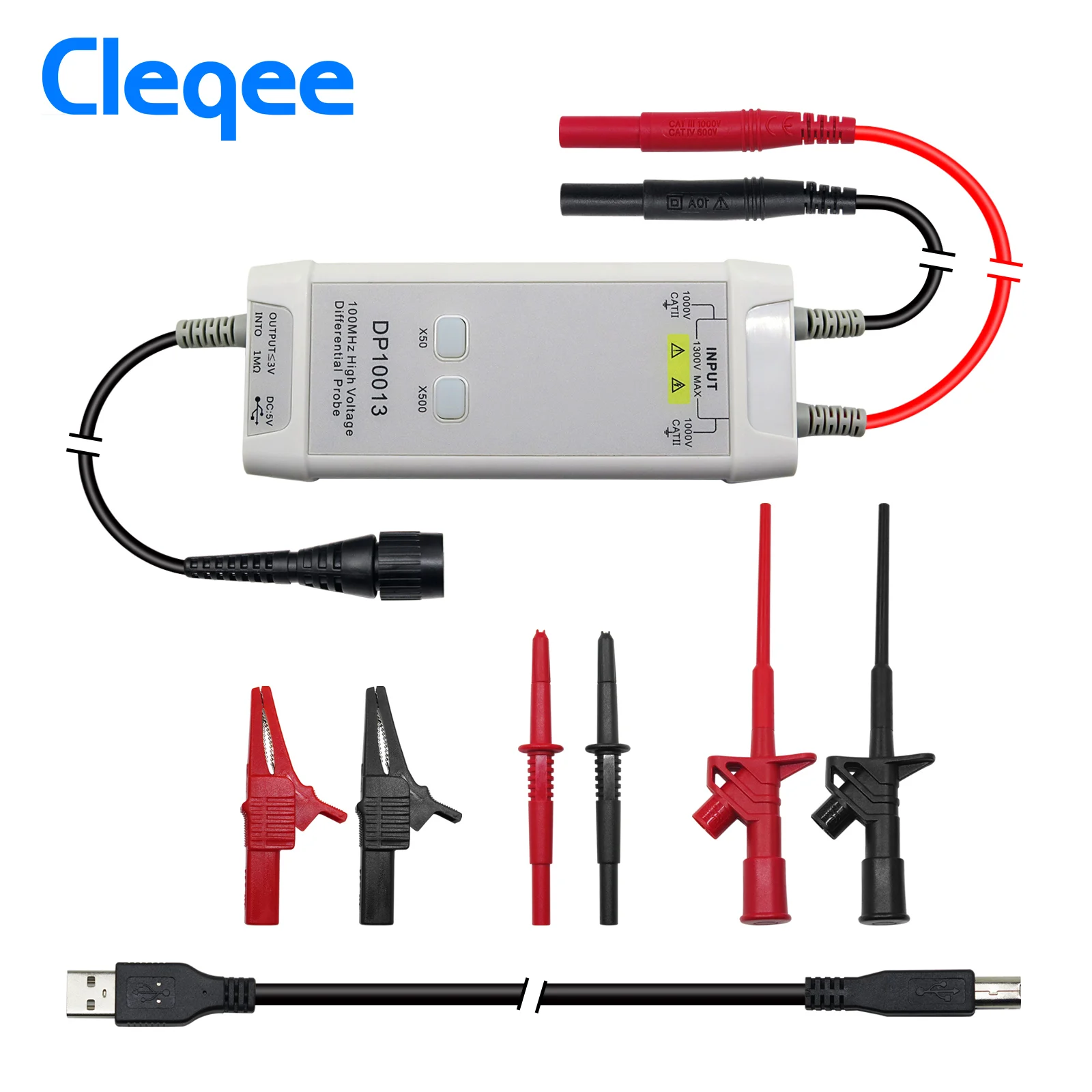 Cleqee 1300 V 100 MHz Hochspan – High Voltage Differential Probe 100Mhz 1300V Bewertung und Preis