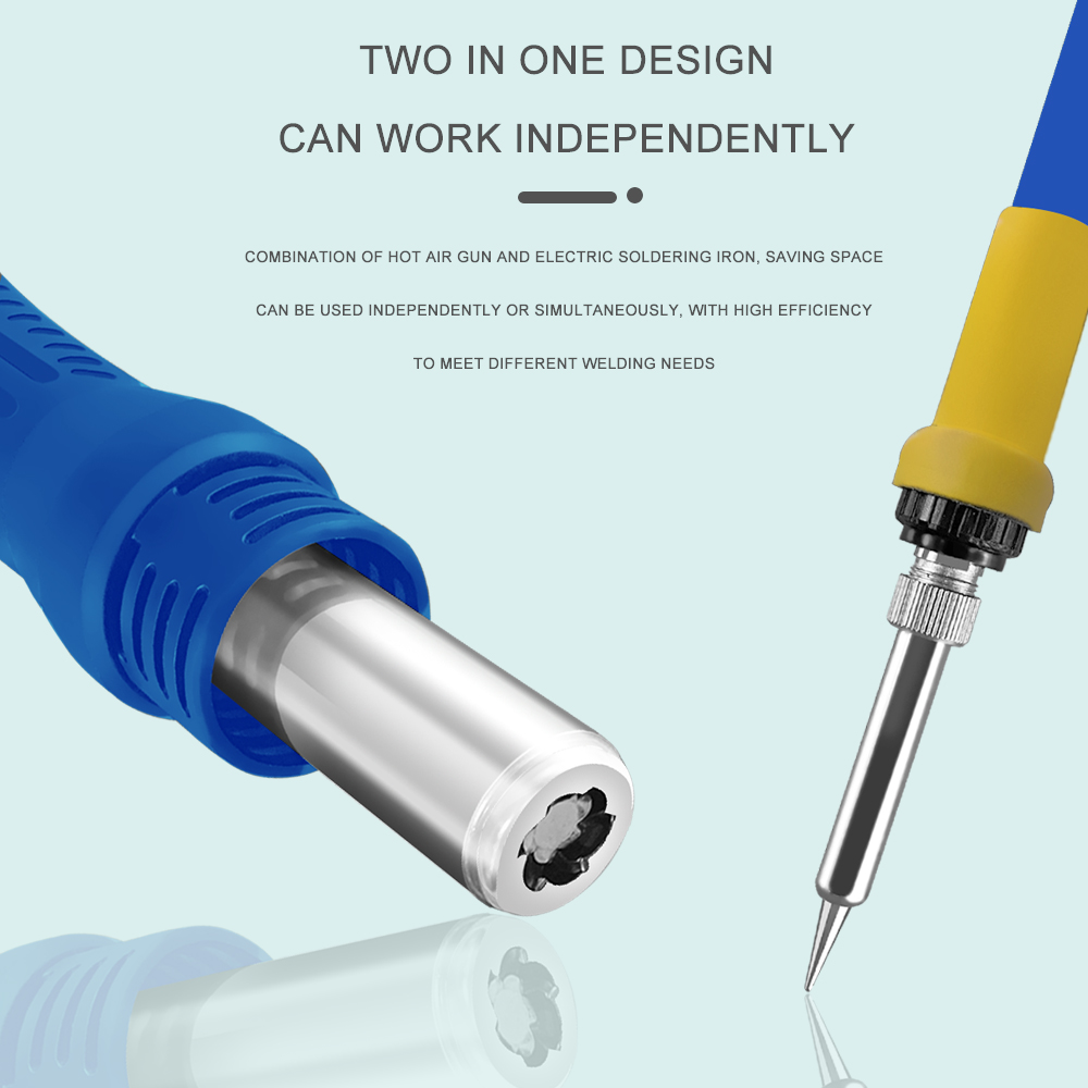 2-in-1 digitale Lötstation, Lö – Smd Rework Station Hot Air Soldering 2 In 1 Bewertung und Preis